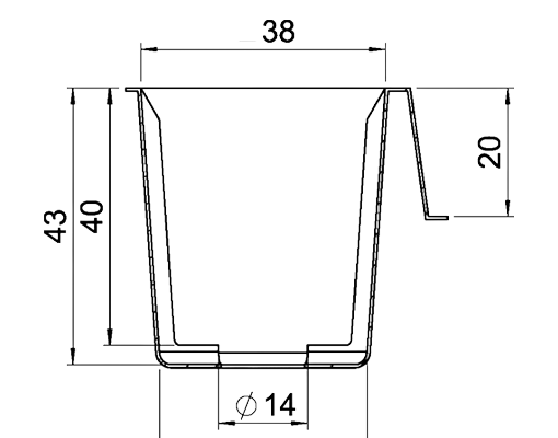 Ellepot propagation tray ep32084 Specially designed for Ellepots - Ideal for flowers, beddings, smaller landscape and natives plants