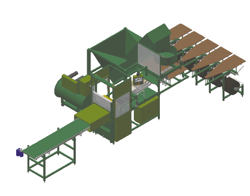 The Ellepot H-300 serie provides you with jumbo Ellepots sizes Ø80-150 mm from a production line from two to five