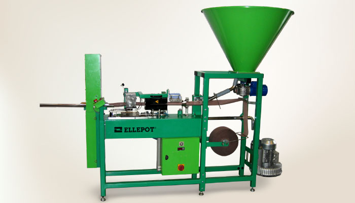 Ellepot H111 semi-automatic paper pot machine ideal for smaller nurseries